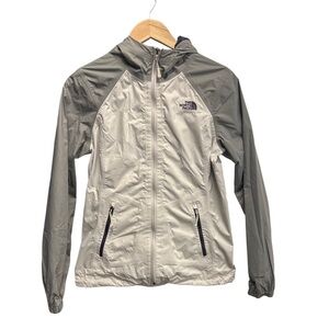 The North Face Women's Two-Tone Gray Windbreaker Jacket